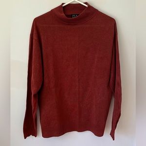 Jos. A Bank 100% SILK mock turtle neck